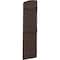 Ekena Millwork Americraft 4-Board (3 Batten) Wood Joined Board-n-Batten Shutters w/Ellipt Top, ARW401BE414X77TBH, PR ARW401BE414X77TBH - alternate 8